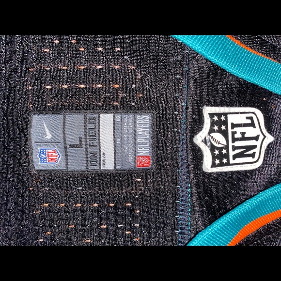 Miami Dolphins Larry Csonka Blackout Jersey. - Picture 4 of 9